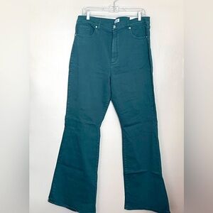 LOFT high rise slim flare jeans size 16